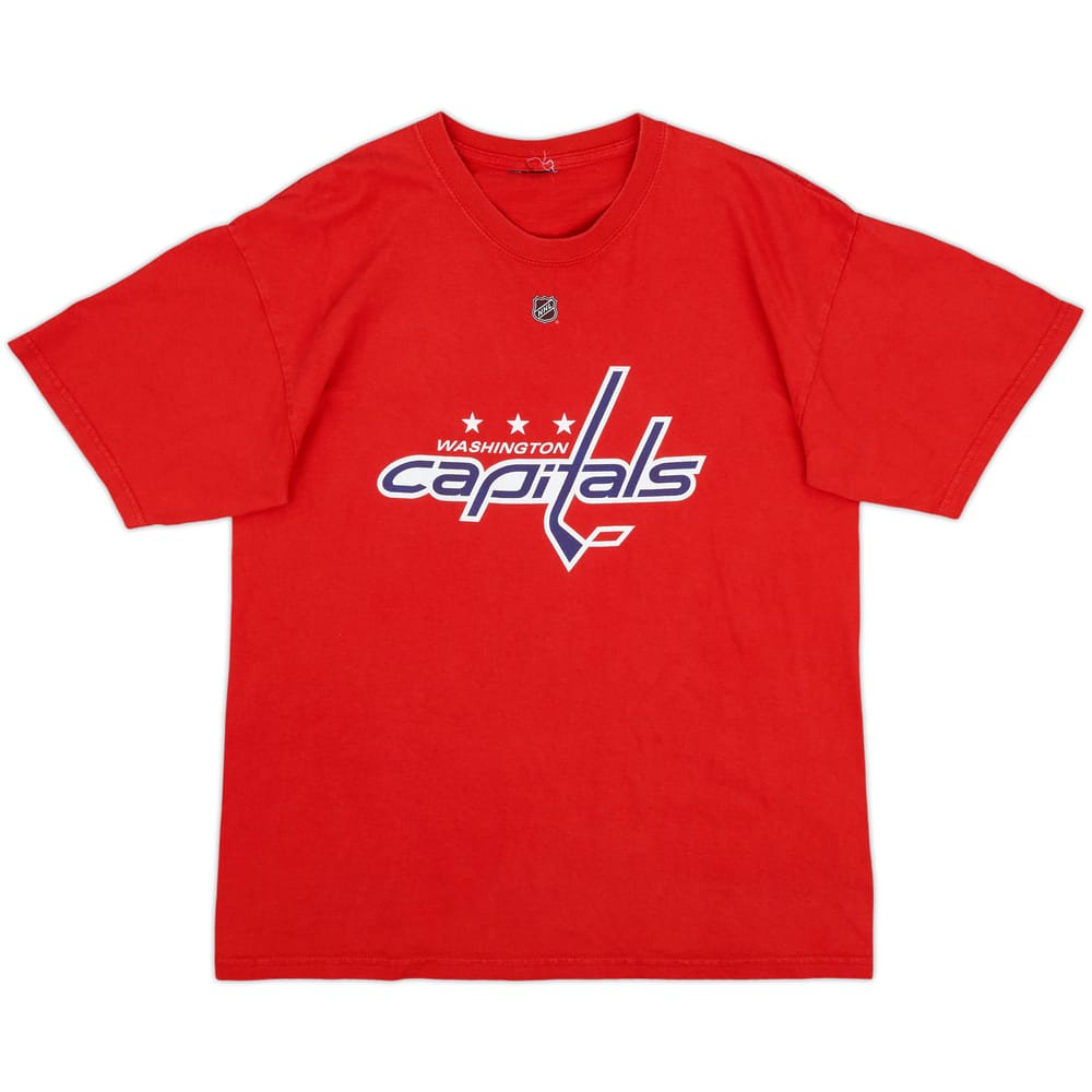 2007-11 Washington Capitals Ovechkin #8 Reebok Tee - 6/10 - (L)