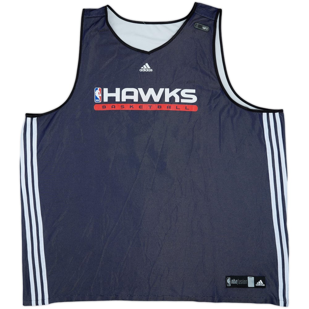 2006-10 Atlanta Hawks #33 adidas Reversible Training Jersey - 7/10 - (3XL)