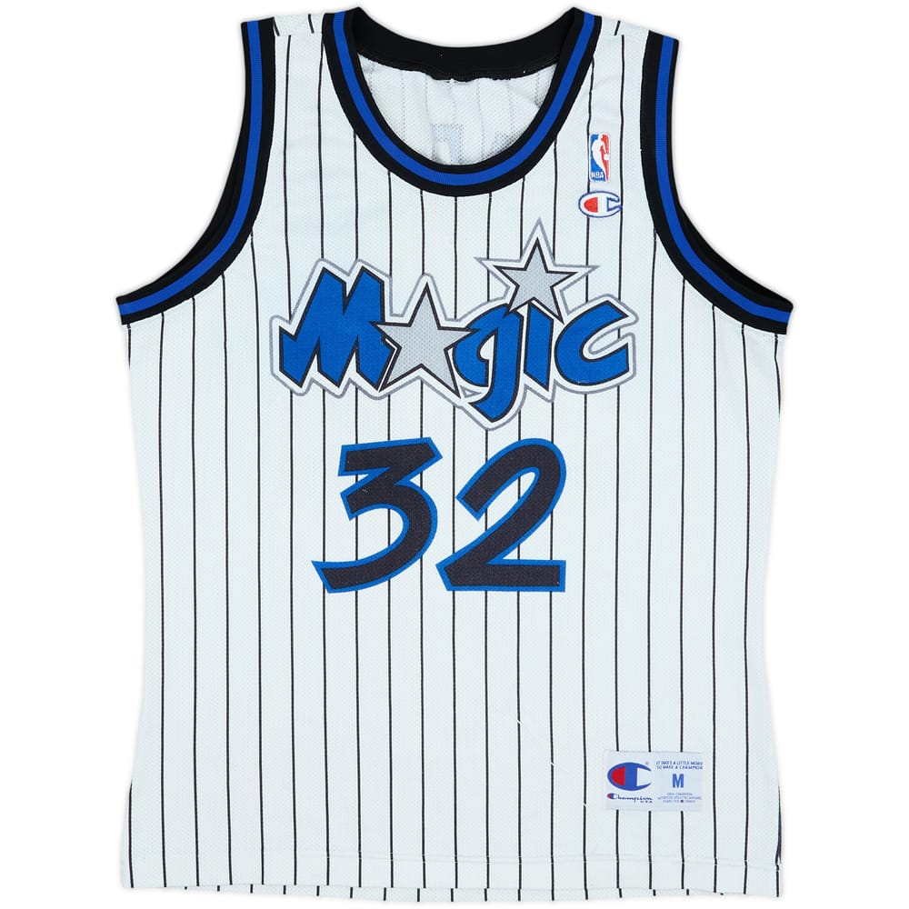 1992-96 Orlando Magic O'Neal #32 Champion Home Jersey - 5/10 - (M)