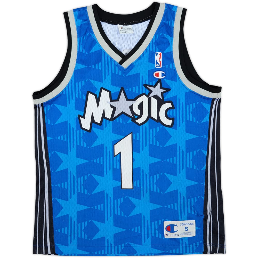 2000-03 Orlando Magic McGrady #1 Champion Away Jersey - 7/10 - (S)