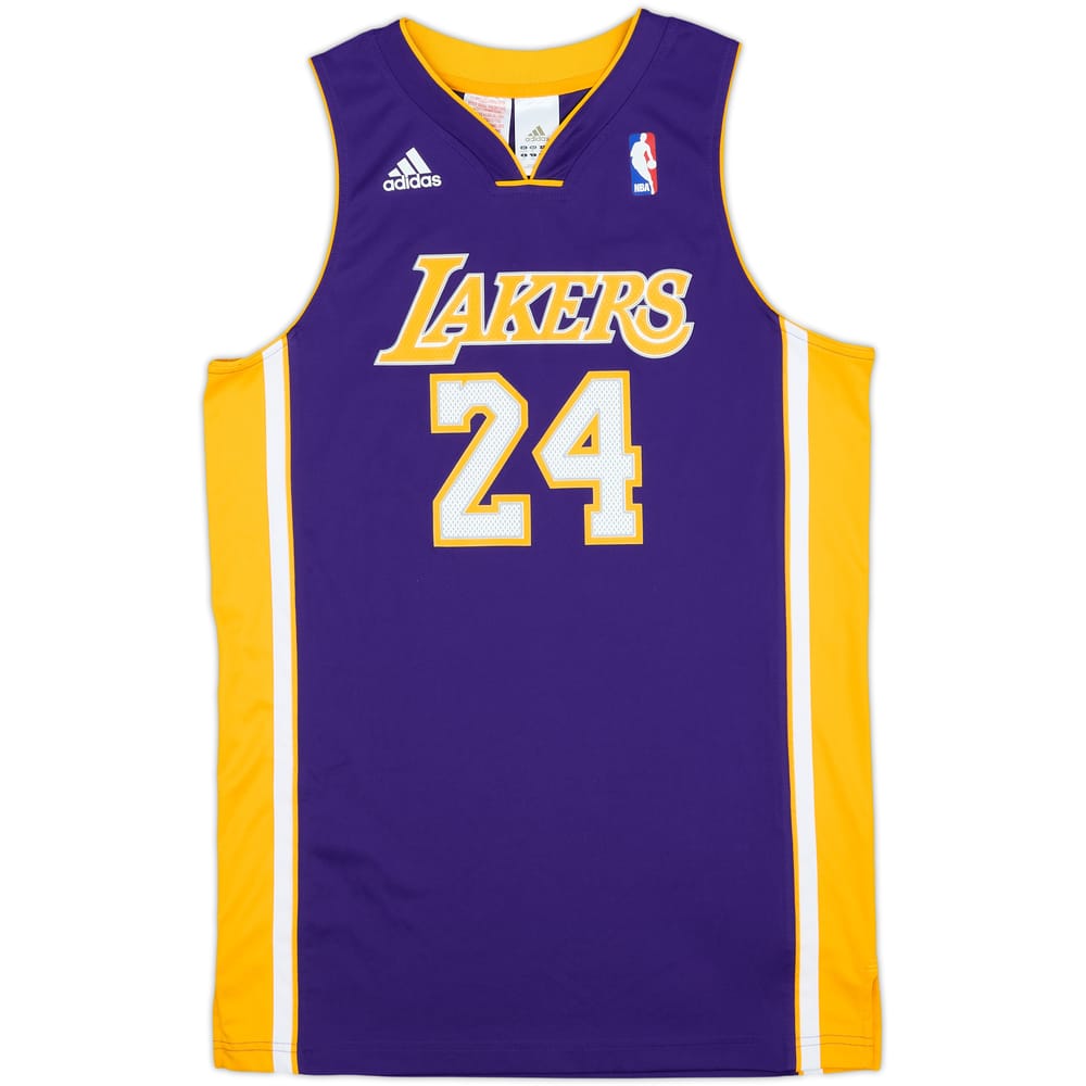 2010-14 LA Lakers Bryant #24 adidas Replica Away Jersey - 9/10 - (XL.Boys)