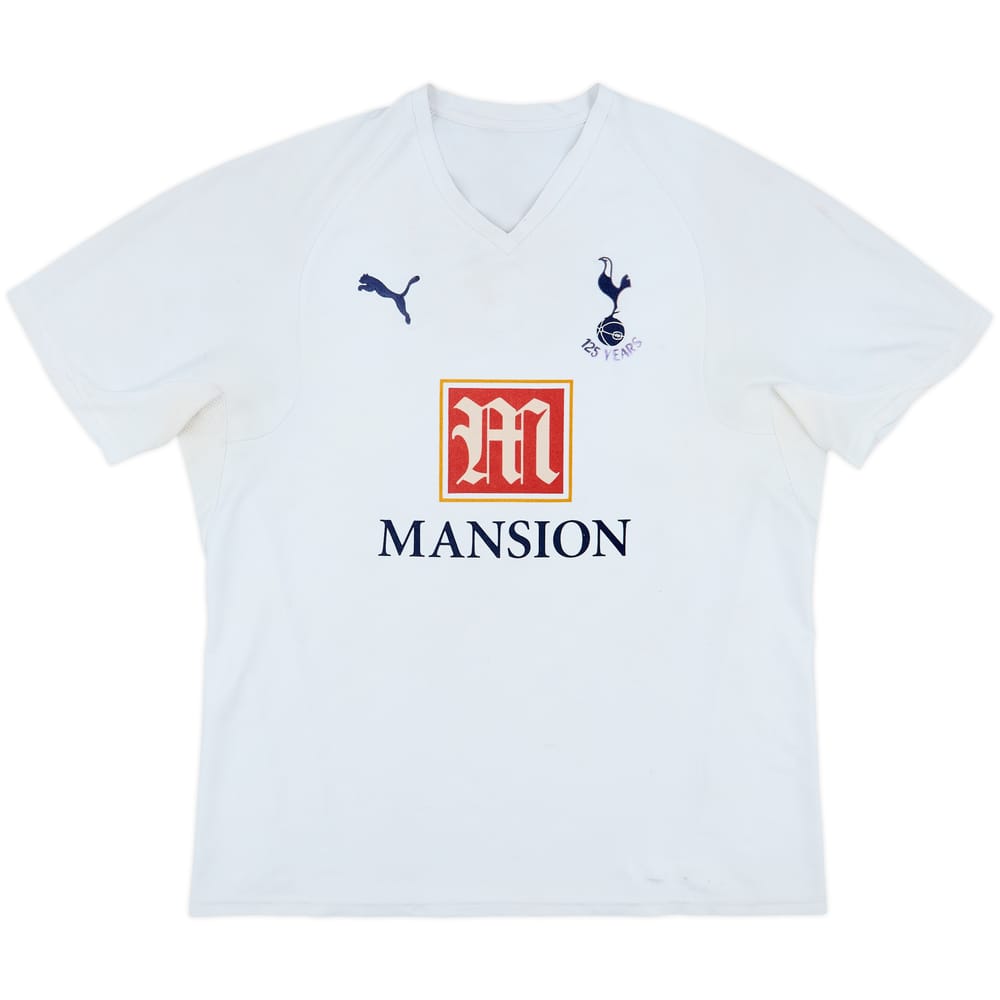 2007-08 Tottenham Home Shirt - 4/10 - (XL)