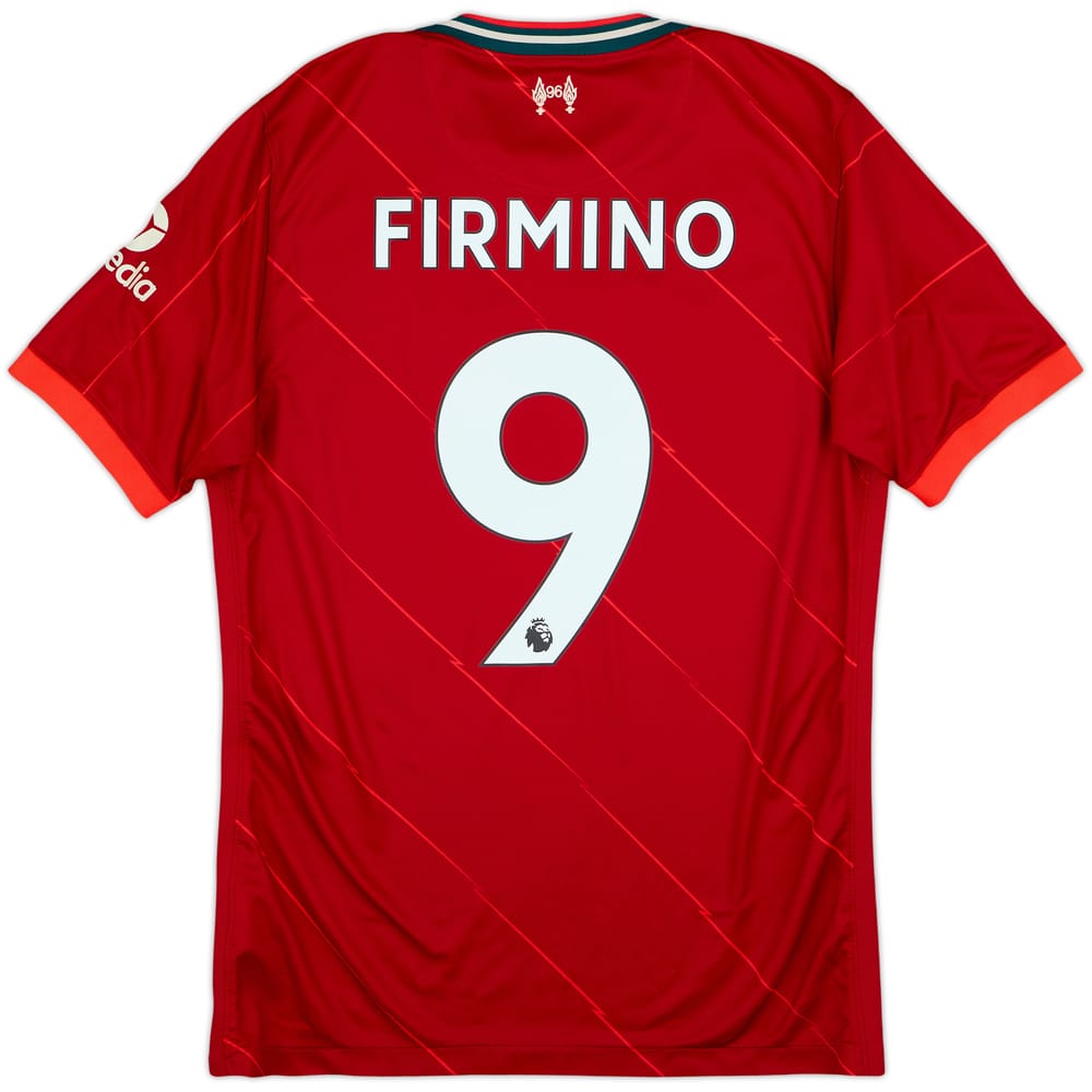 2021-22 Liverpool Home Shirt Firmino #9 - 5/10 - (M)