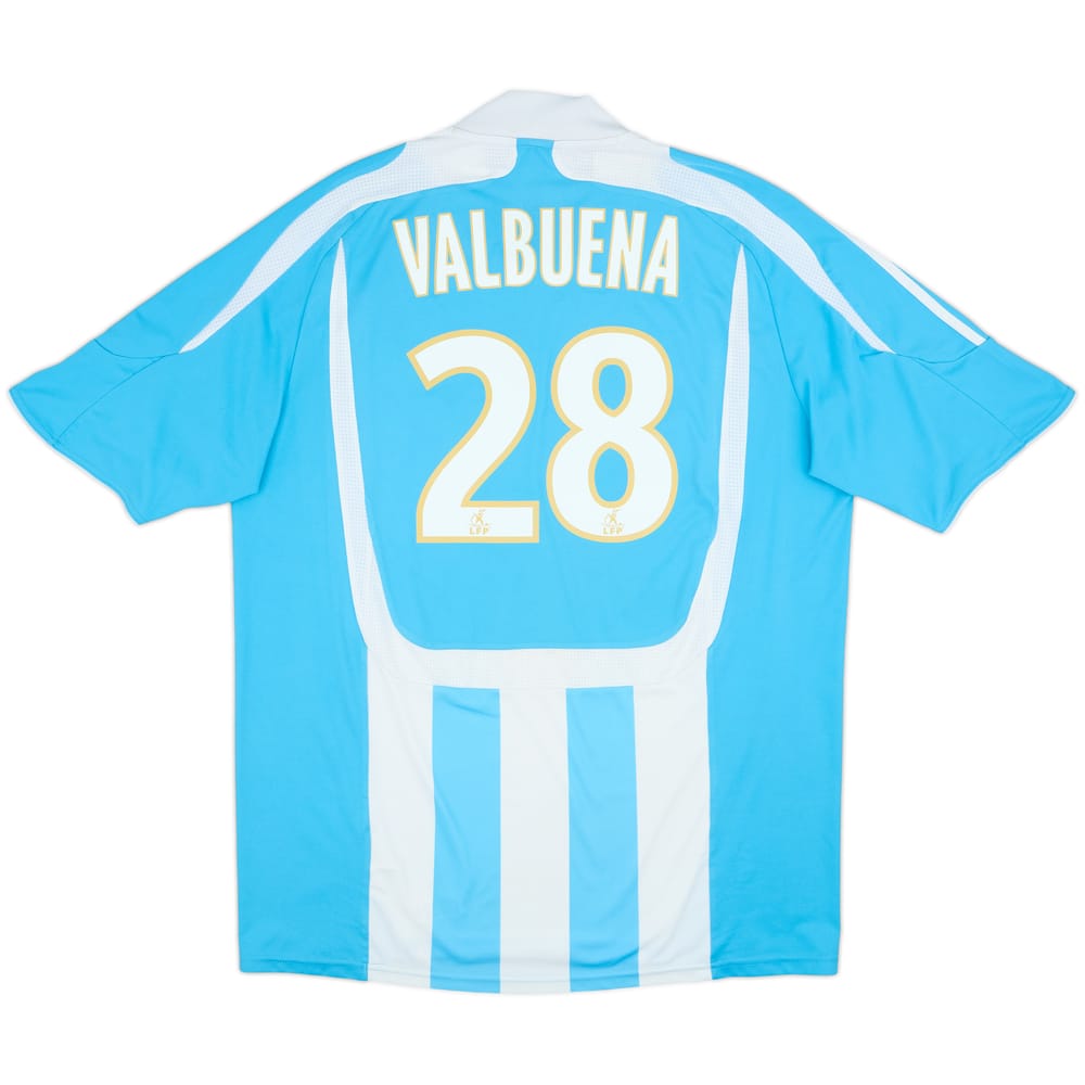 2007-08 Olympique Marseille Away Shirt Valbuena #28 - 6/10 - (XL)