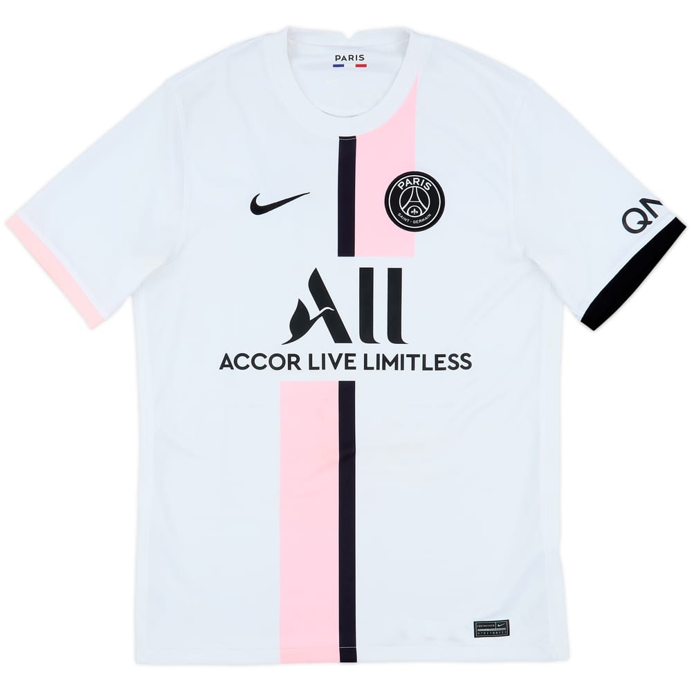 2021-22 Paris Saint-Germain Away Shirt - 4/10 - (M)