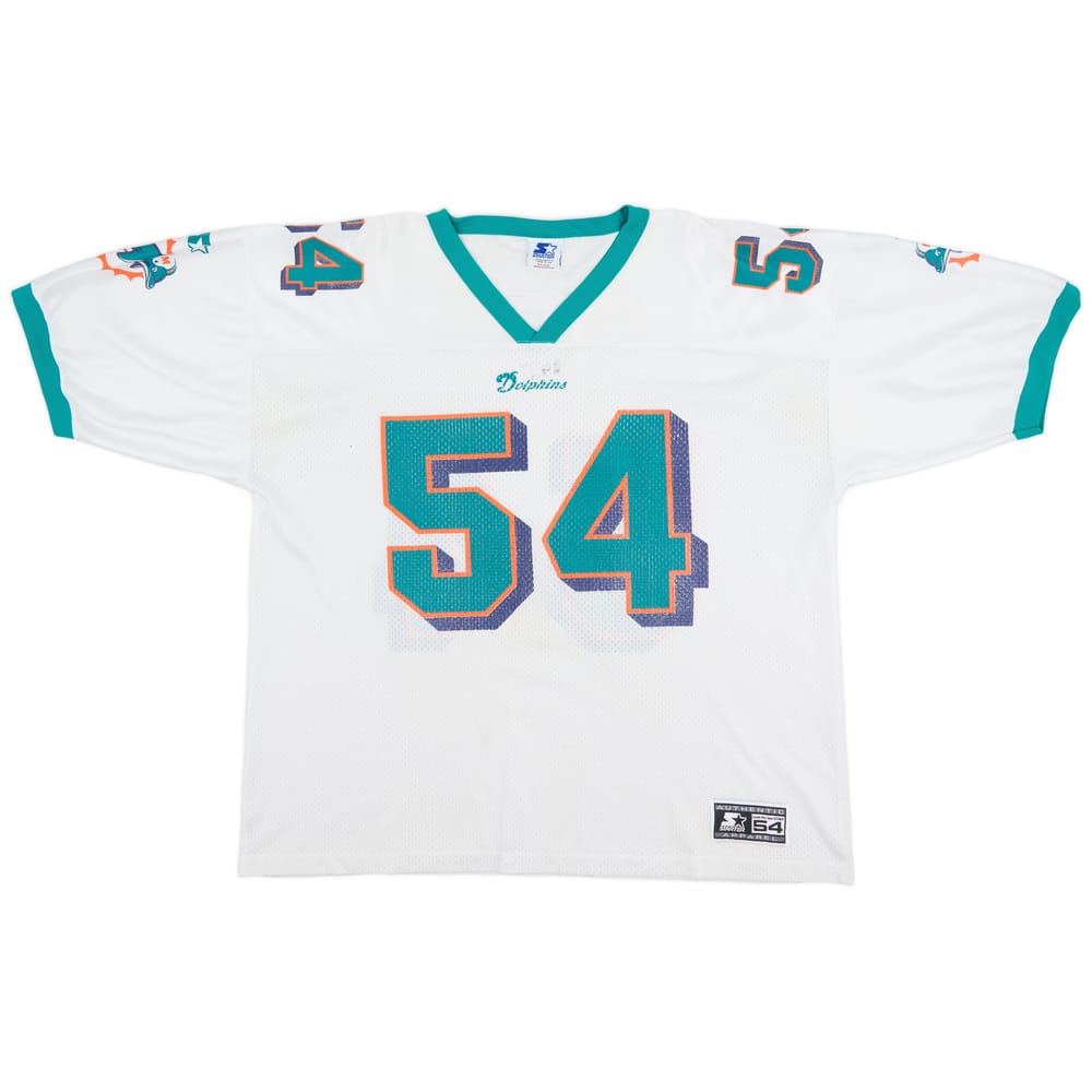 1997-98 Miami Dolphins Z. Thomas #54 Starter Away Jersey (Good) XXL