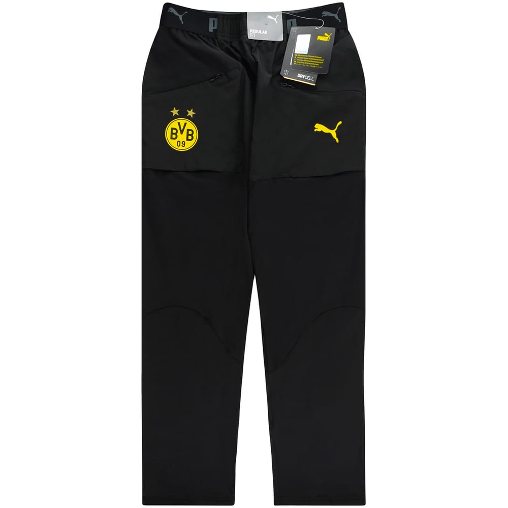2018-19 Borussia Dortmund Puma Stadium Training Pants/Bottoms (KIDS)