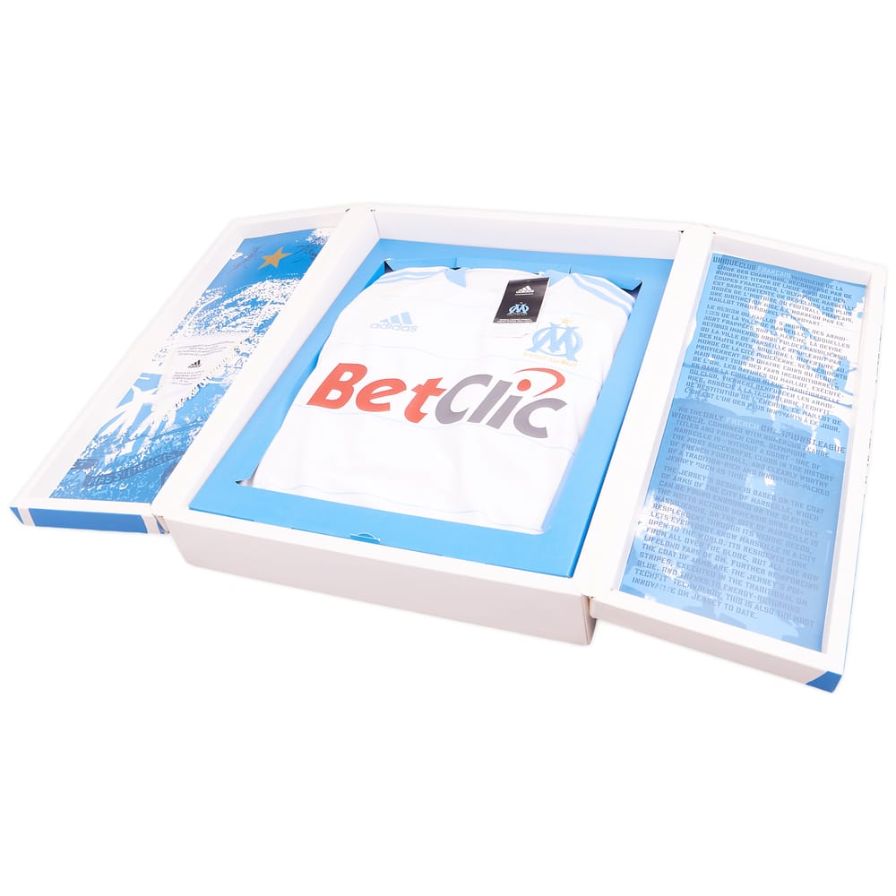 2010-11 Olympique Marseille Special Edition Player Issue TechFit Home Shirt (L)