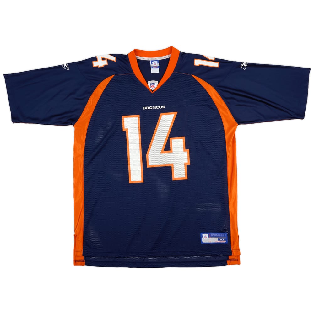 2002 Denver Broncos Griese #14 Reebok On Field Home Jersey (Excellent) XL