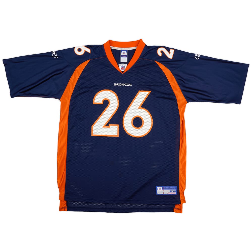 2002-03 Denver Broncos Portis #26 Reebok On Field Home Jersey (Excellent) XL