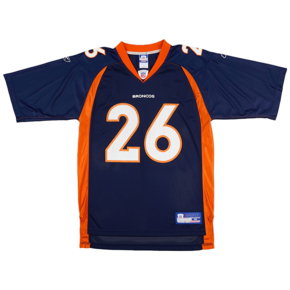 2002-03 Denver Broncos Portis #26 Reebok On Field Home Jersey (Very Good) M