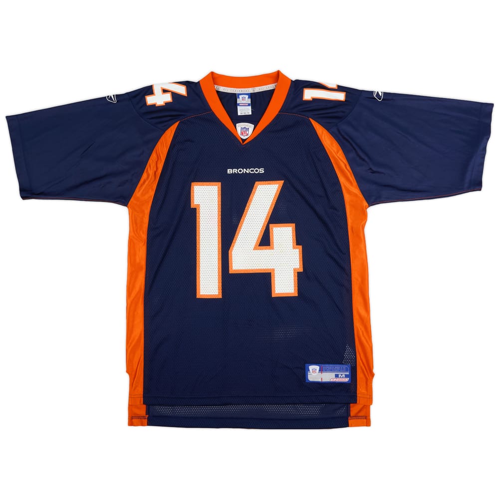 2002 Denver Broncos Griese #14 Reebok On Field Home Jersey (Excellent) M