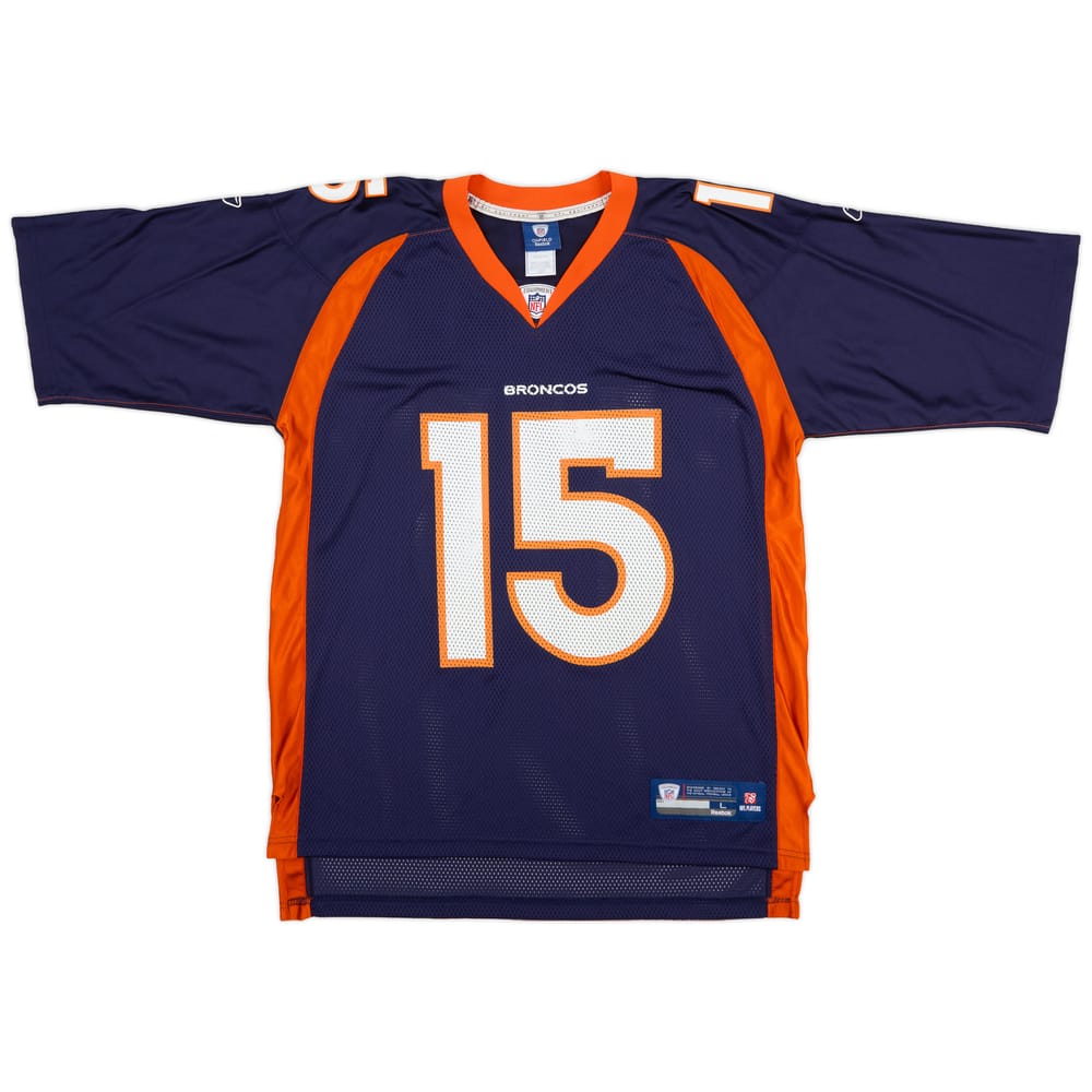 2010-11 Denver Broncos Tebow #15 Reebok On Field Home Jersey (Excellent) L