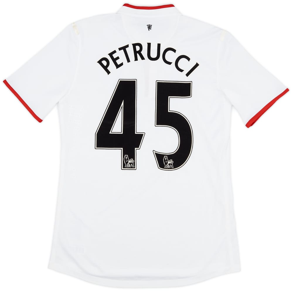 2012-14 Manchester United Player Issue Away Shirt Petrucci #45 - 7/10 - (L)