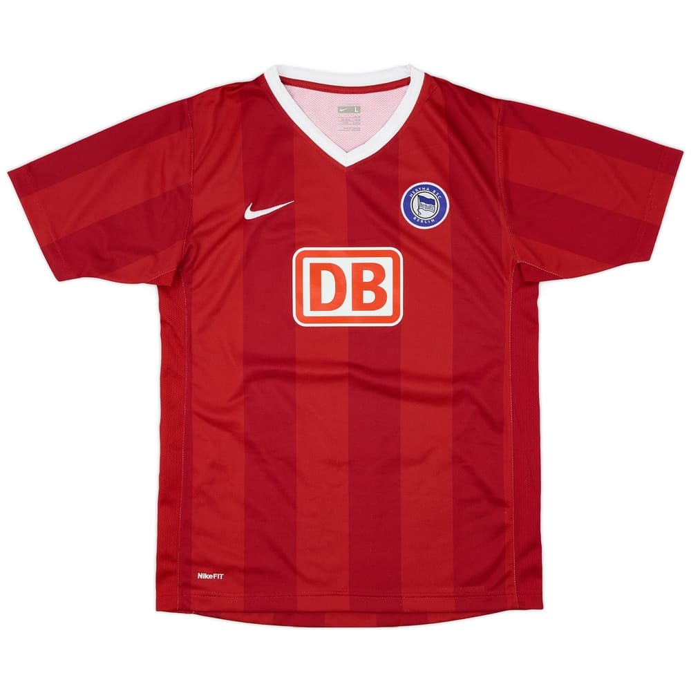 2007-08 Hertha Berlin Player Issue Away Shirt - 9/10 - (Women's L)