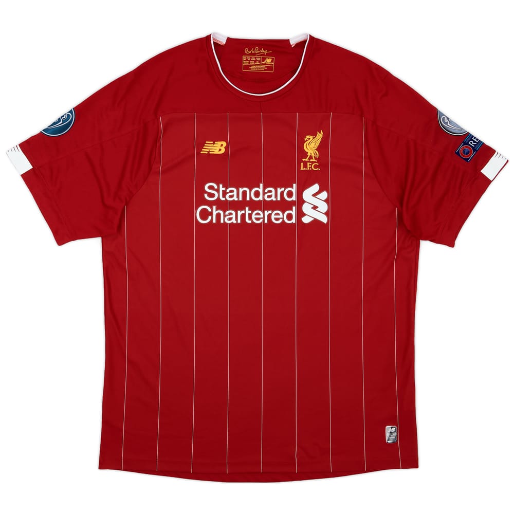 2019-20 Liverpool Home Shirt - 9/10 - (4XL)