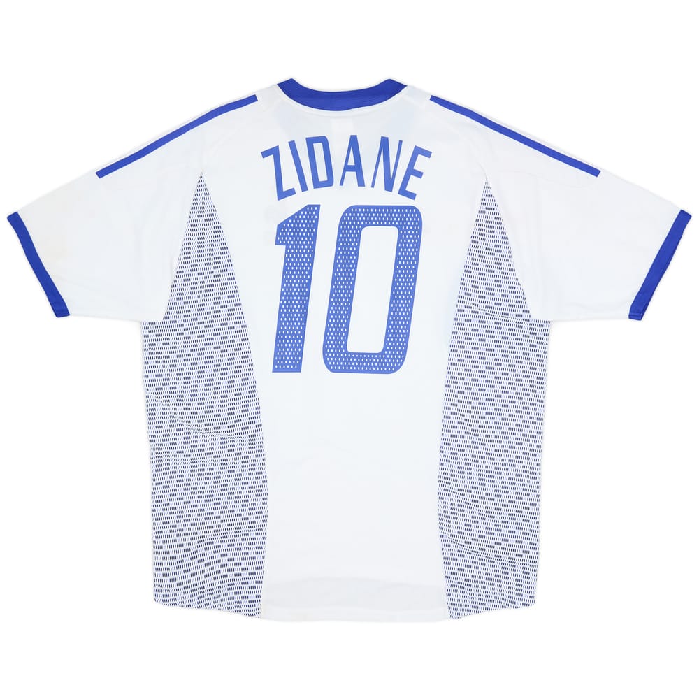 2002-04 France Away Shirt Zidane #10 - 7/10 - (XL)