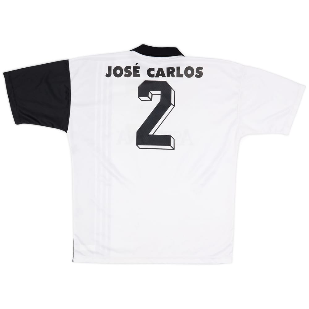 1996-97 Vitoria Guimaraes Match Worn UEFA Cup Home Shirt Jose Carlos #2