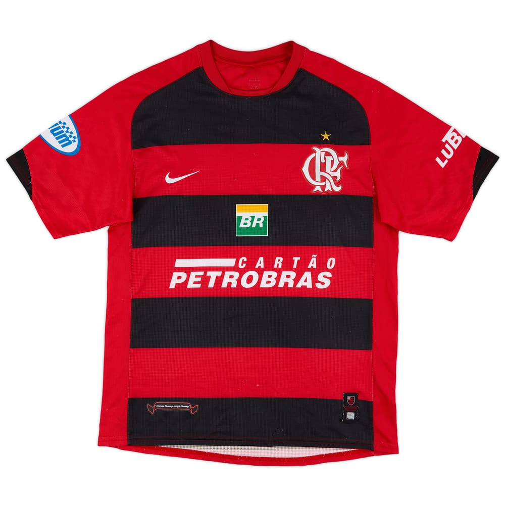 2006 Flamengo Home Shirt #10 - 8/10 - (M)