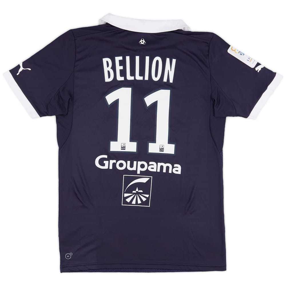 2012-13 Bordeaux Match Issue Home Shirt Bellion #11
