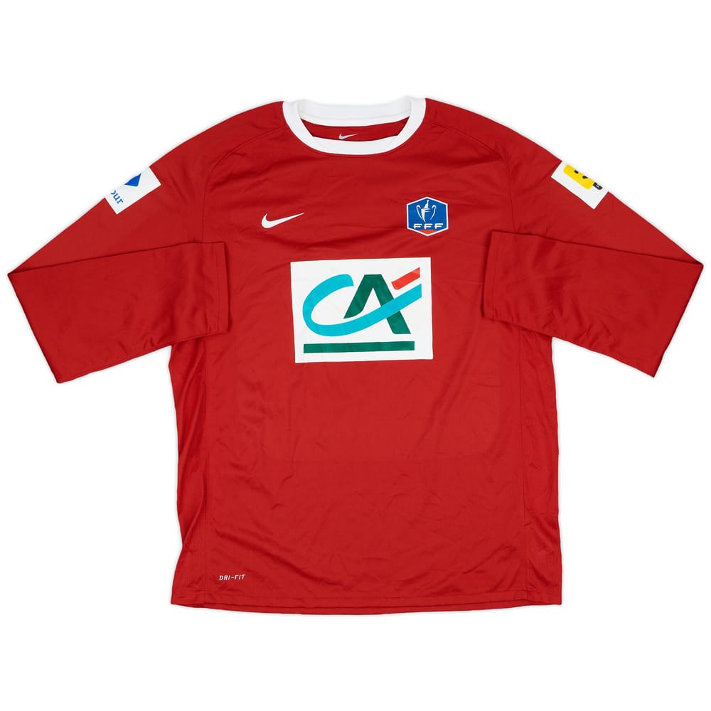 2011-12 Coupe de France L/S Shirt #17 - 8/10 - (L)