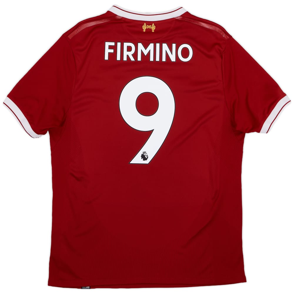 2017-18 Liverpool 125 Years Home Shirt Firmino #9 - 6/10 - (L)