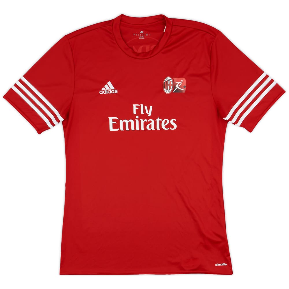 2014-15 AC Milan Academy adidas Training Shirt - 8/10 - (M)