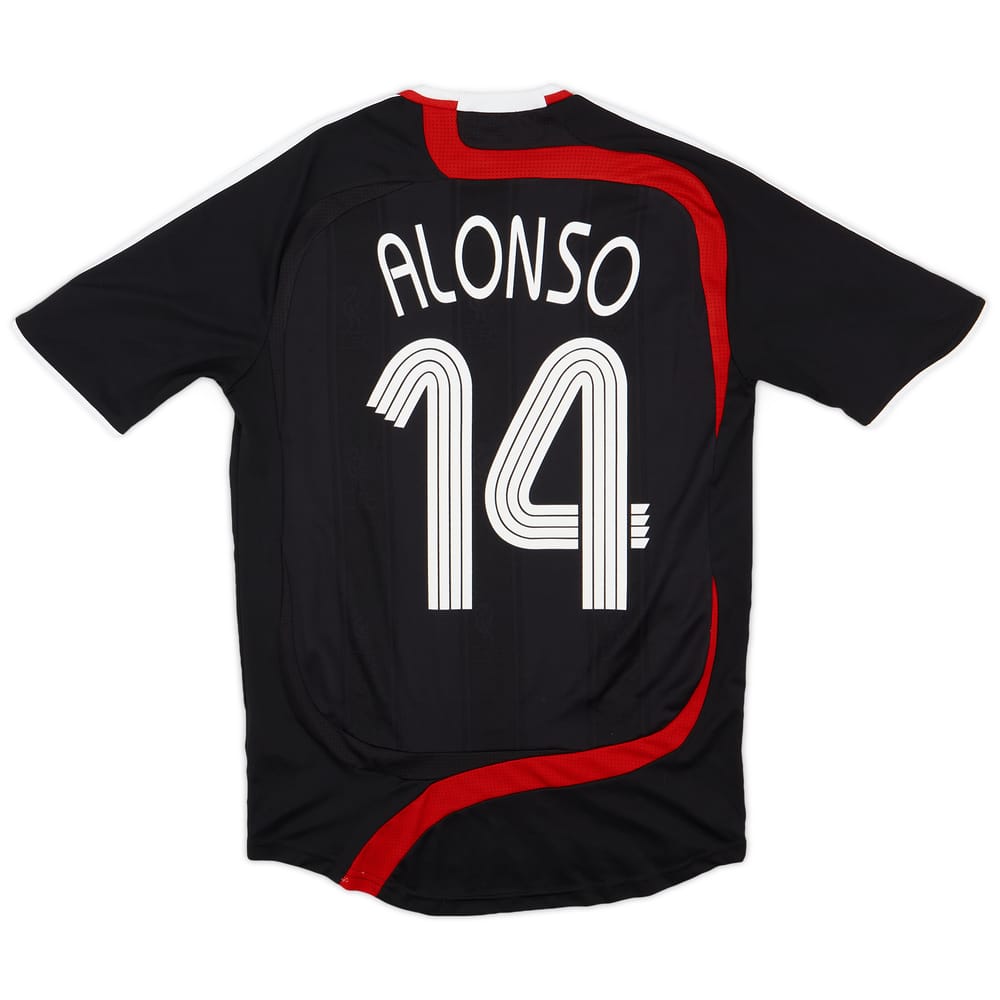 2007-08 Liverpool Third Shirt Alonso #14 - 6/10 - (M)