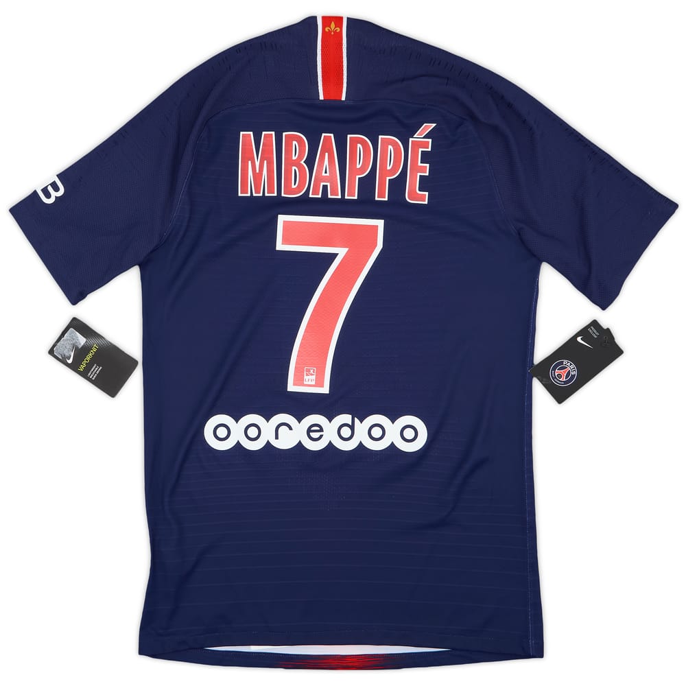 2018-19 Paris Saint-Germain Authentic Home Shirt Mbappe #7 (S)