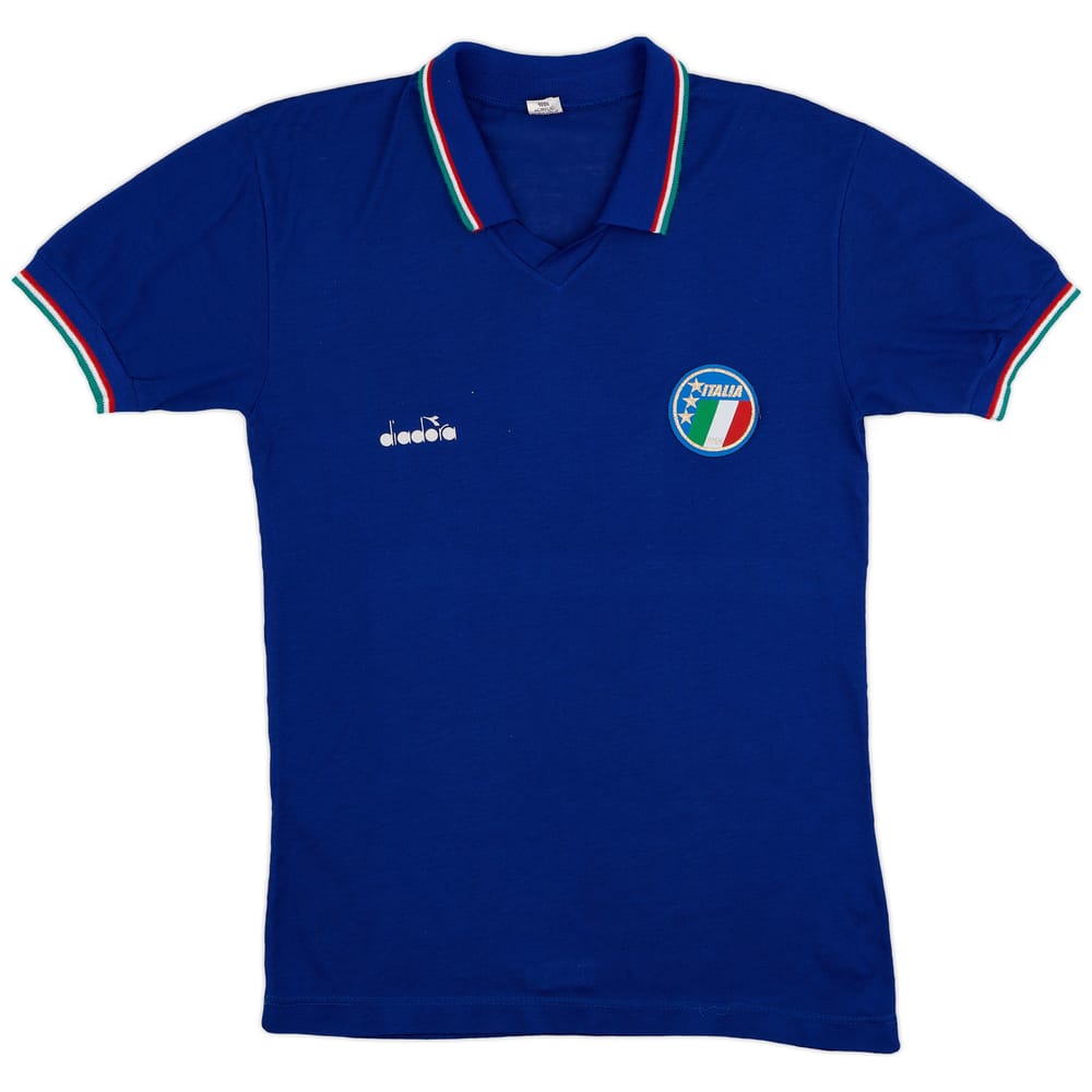 1986-90 Italy Home Shirt - 5/10 - (XL)