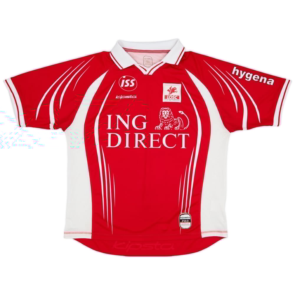 2001-02 Lille Home Shirt - 8/10 - (XL)