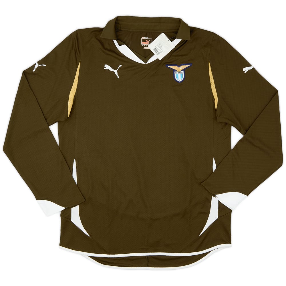 2010-11 Lazio Away L/S Shirt (L)