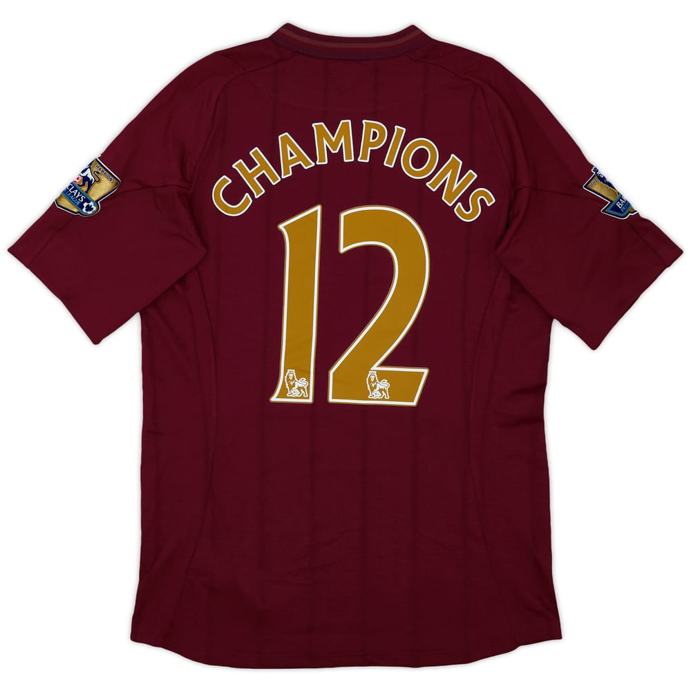 2012-13 Manchester City Away Shirt Champions #12 (M)