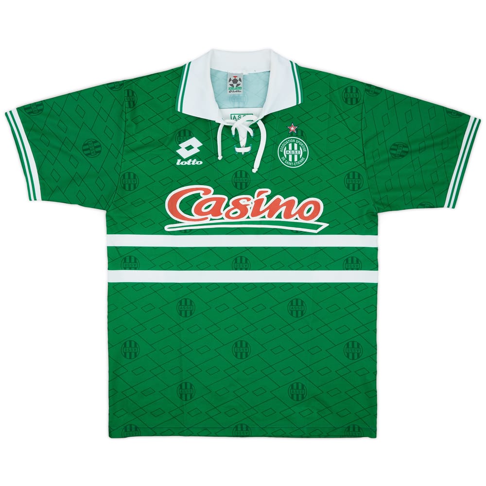 1995-97 Saint Etienne Home Shirt - 8/10 - (L)