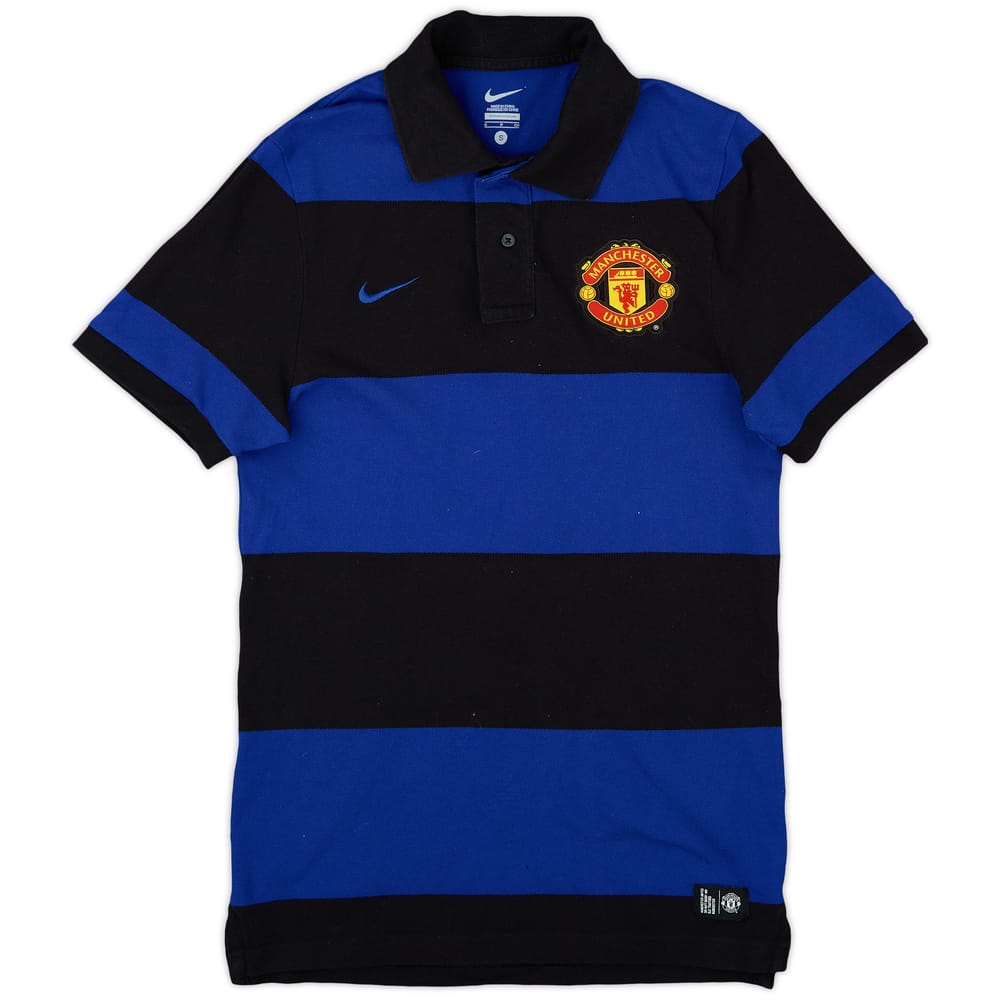2012-13 Manchester United Nike Polo Shirt - 8/10 - (S)