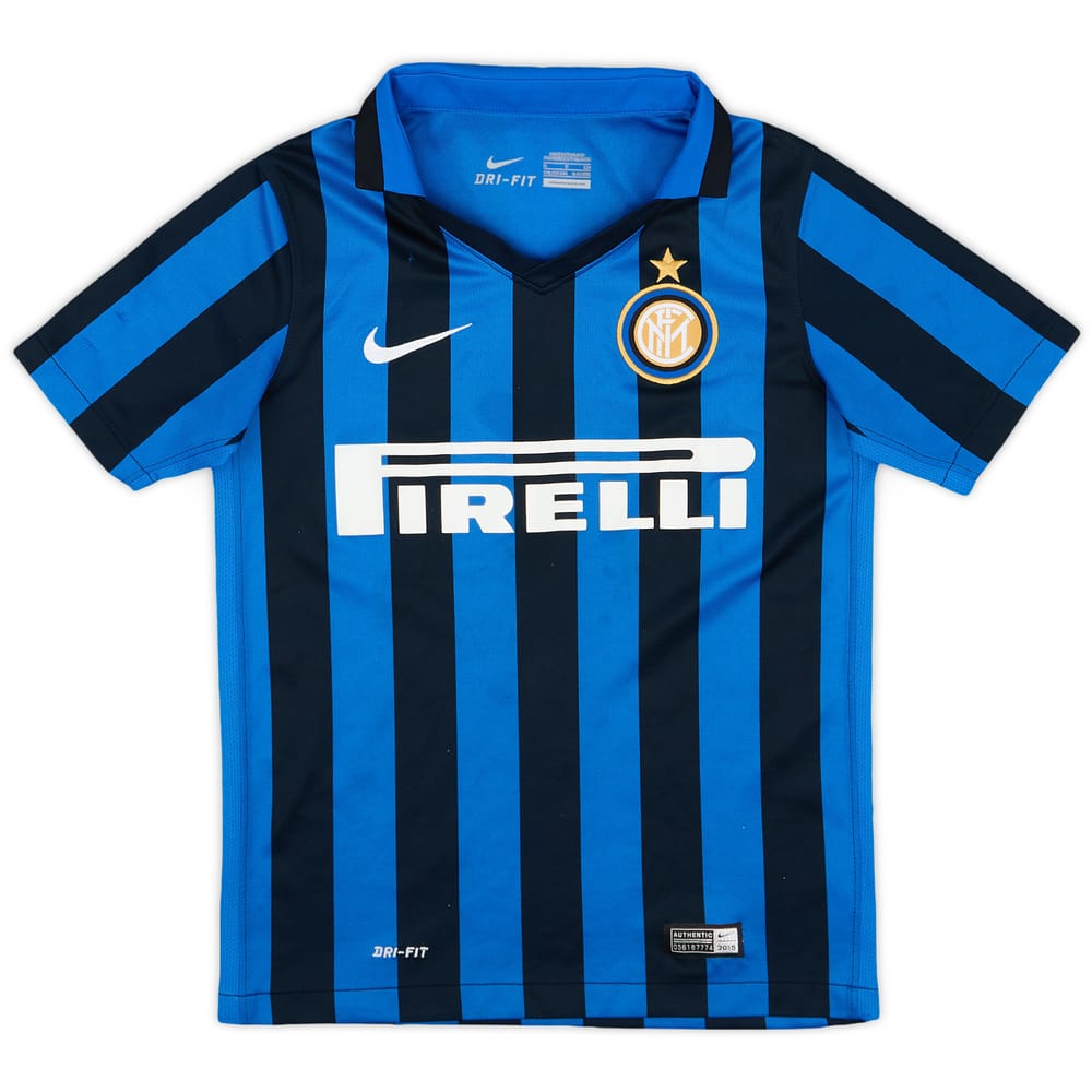 2015-16 Inter Milan Home Shirt - 5/10 - (S.Boys)