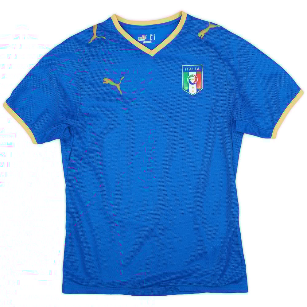 2007-08 Italy Home Shirt - 5/10 - (S)