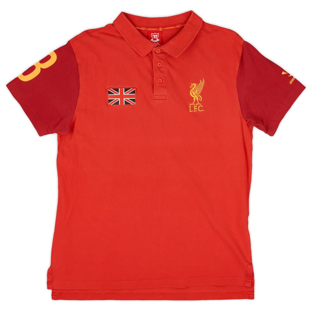 2012-13 Liverpool Warrior Polo Shirt - 9/10 - (L)