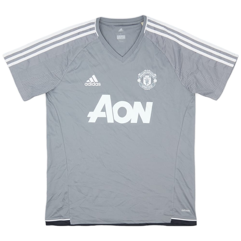 2017-18 Manchester United adidas Training Shirt - 7/10 - (L)