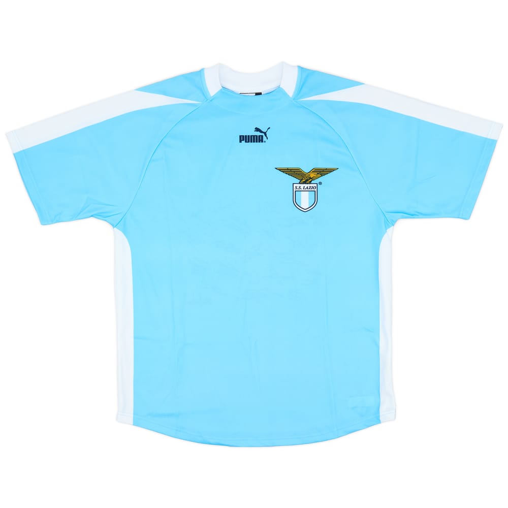 2003-04 Lazio 'Signed' Basic Home Shirt - 9/10 - (M)