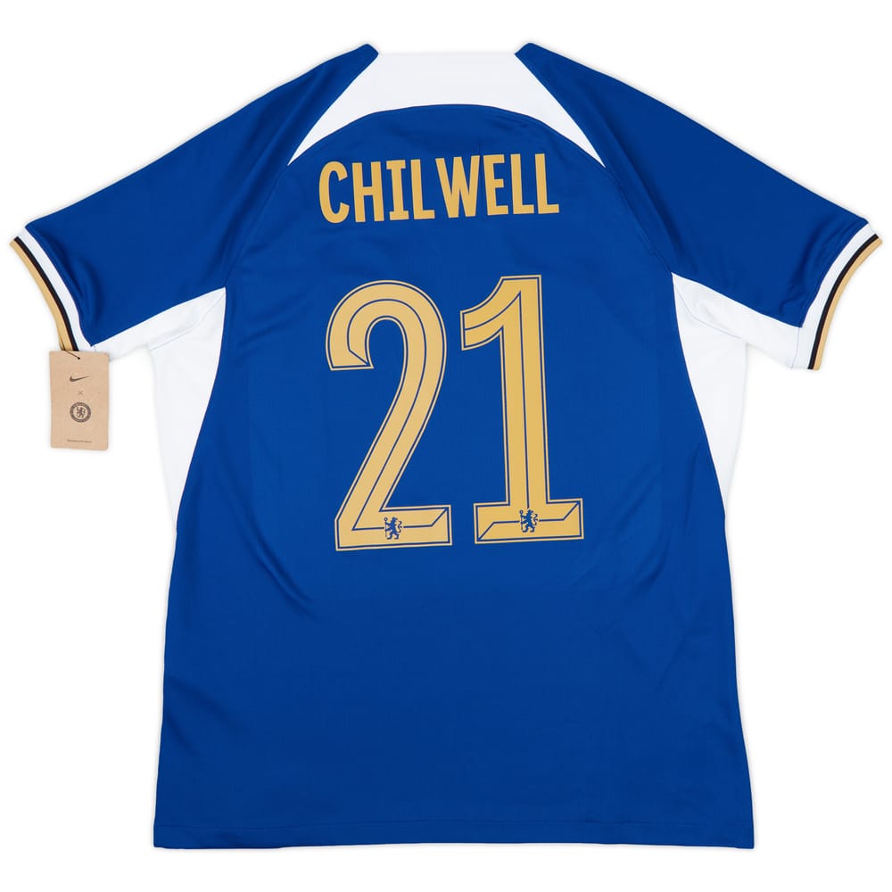 2023-24 Chelsea Home Shirt Chilwell #21 (L)