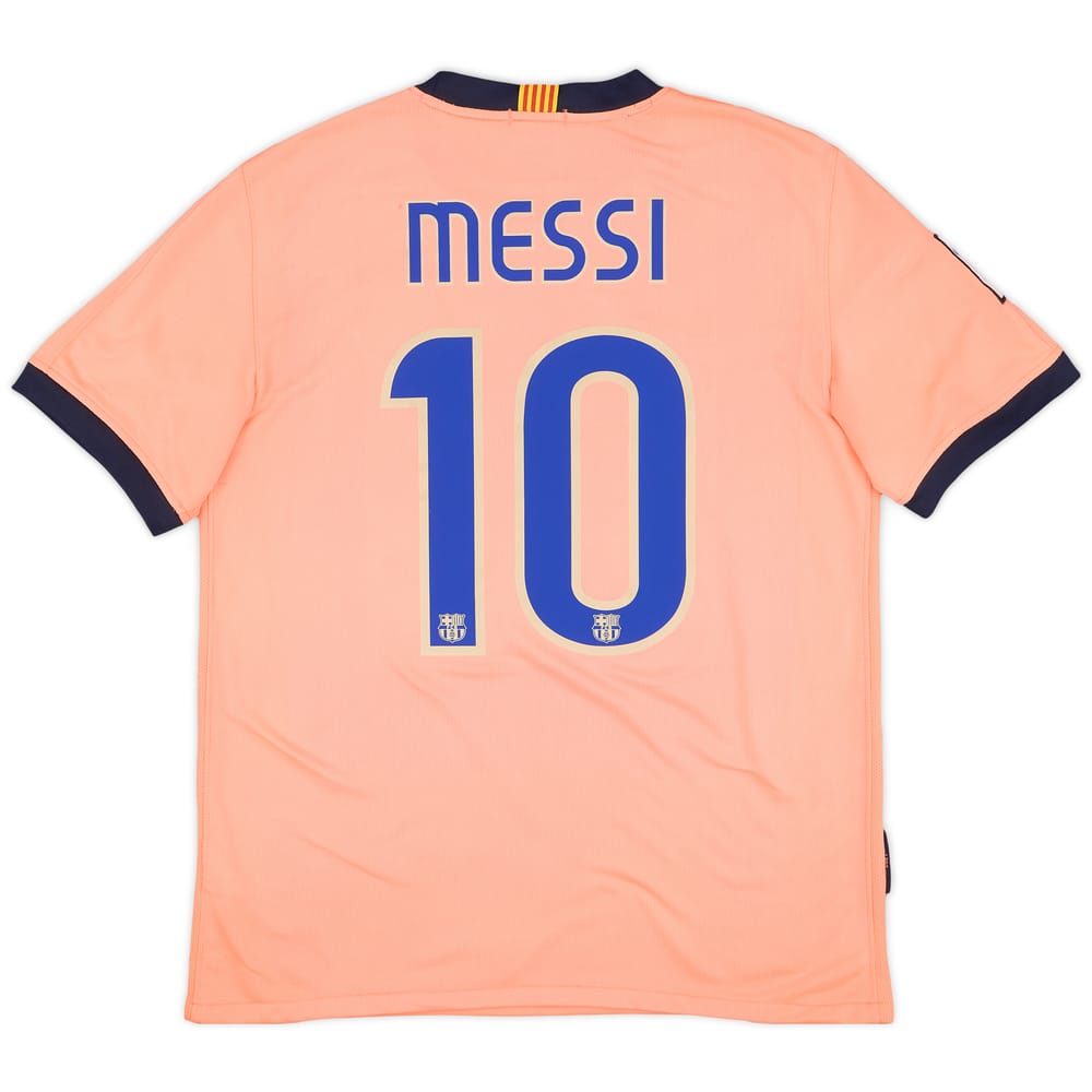 2009-10 Barcelona Away Shirt Messi #10 - 6/10 - (M)