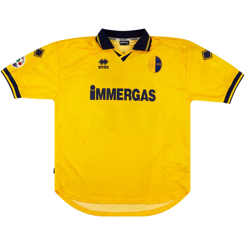 2003-04 Modena Match Worn Home Shirt Mensah #82 (v Brescia)