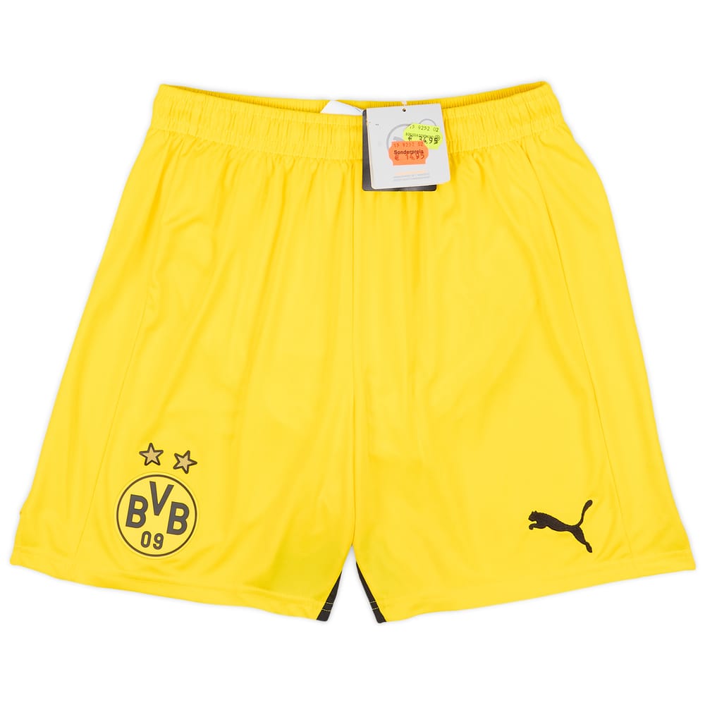 2015-16 Borussia Dortmund Home Shorts (KIDS)