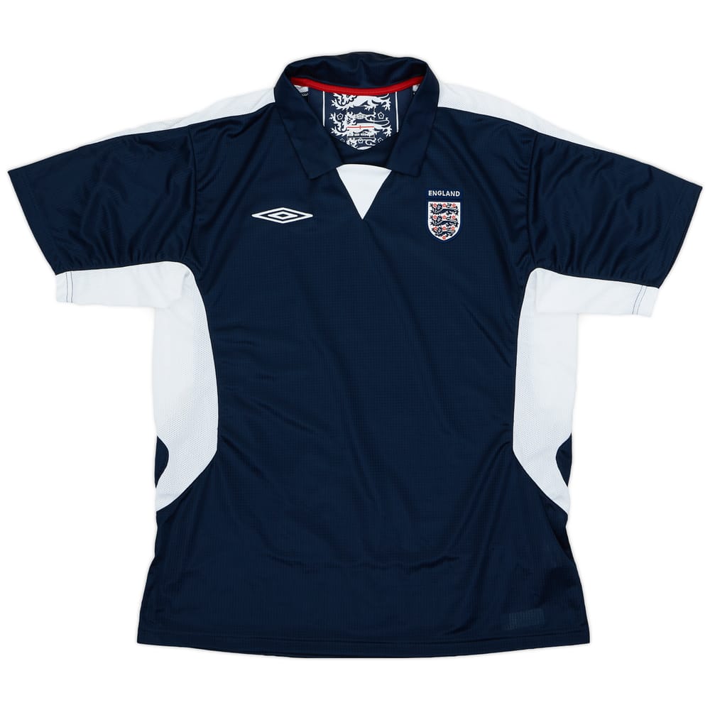 2004-05 England Umbro Polo Shirt - 9/10 - (L)