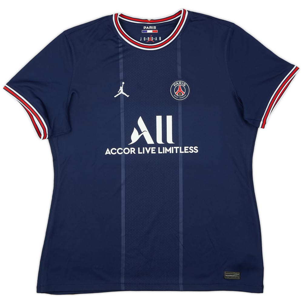2020-21 Paris Saint-Germain Home Shirt - 9/10 - (Women's XL)