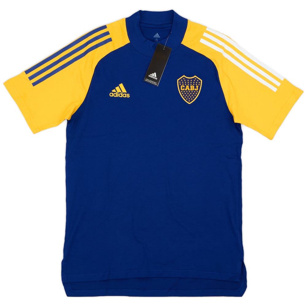 2020-21 Boca Juniors adidas Cotton Tee (S)