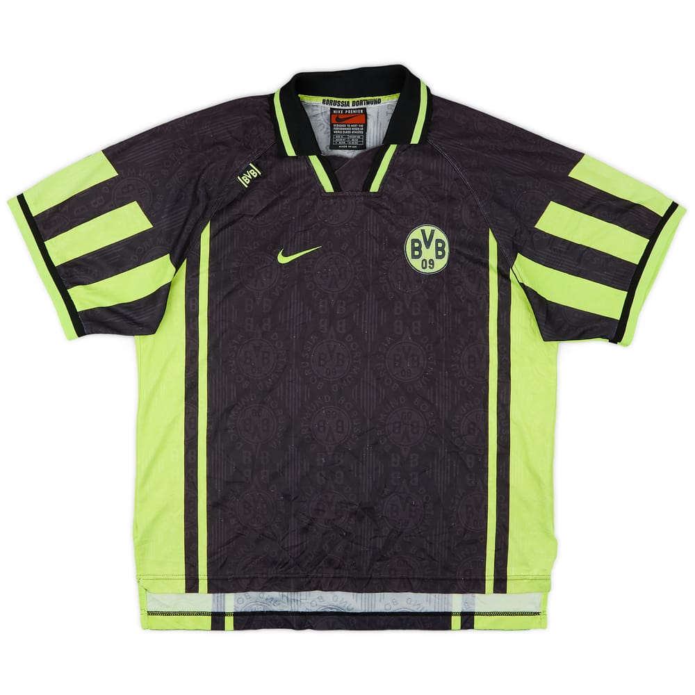1996-97 Borussia Dortmund Player Issue Away Shirt - 6/10 - (XL)