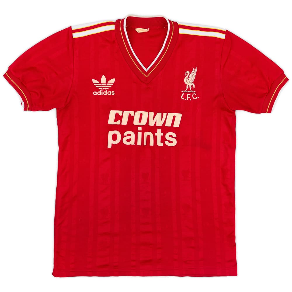 1986-87 Liverpool Home Shirt - 6/10 - (L.Boys)