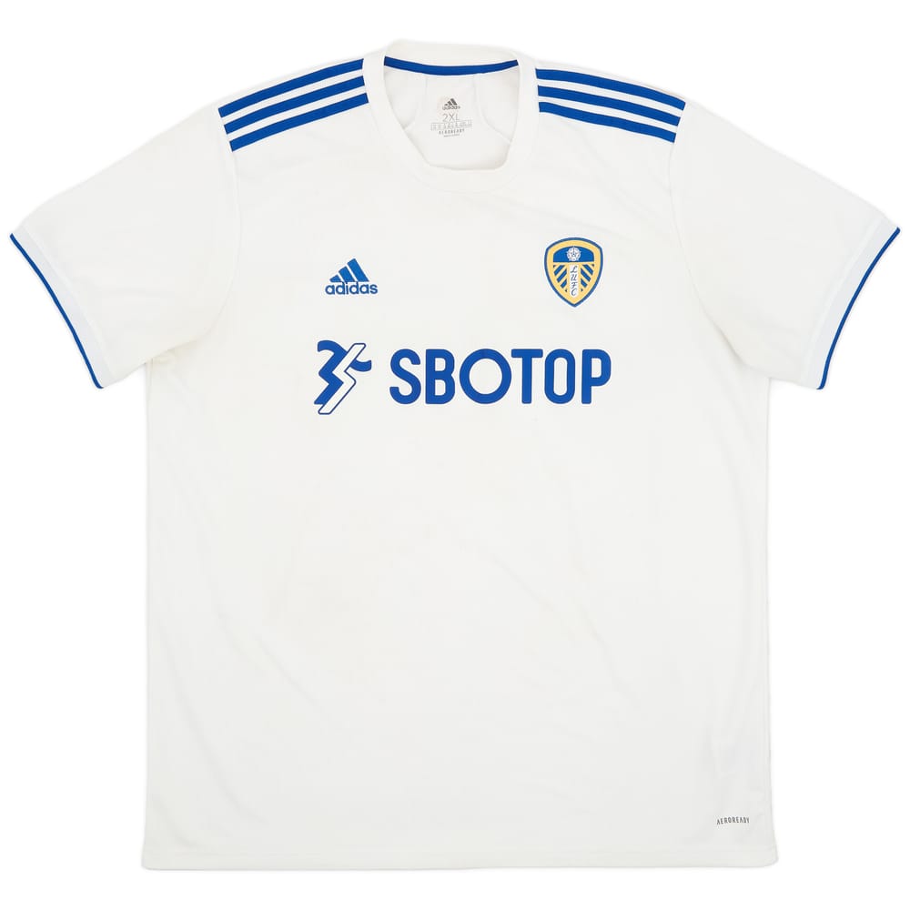 2020-21 Leeds United Home Shirt - 5/10 - (XXL)